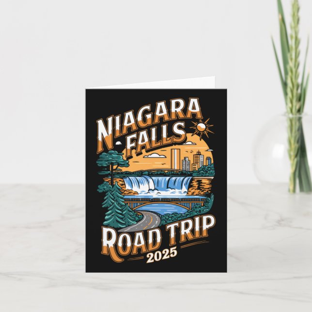 Carte Circuit de Niagara Falls 2025 - Vacances d'été  (Devant)