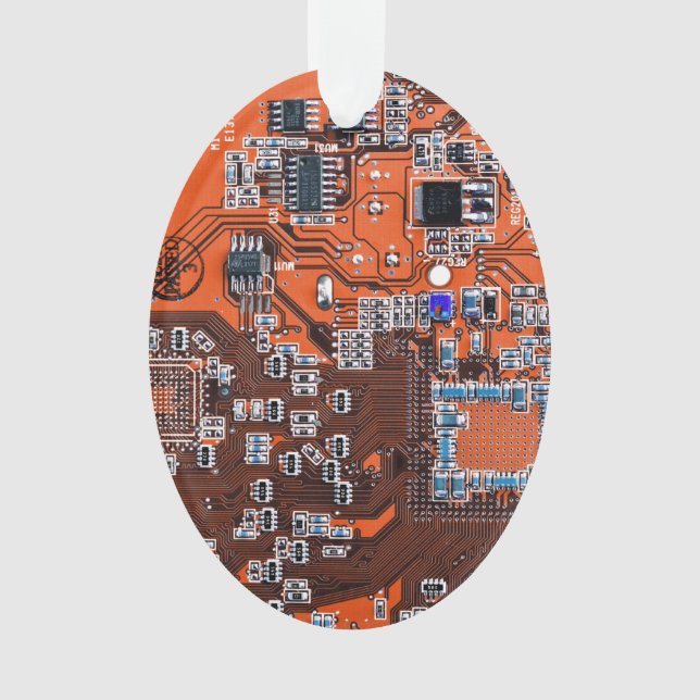 Carte circuit imprimé circuit orange PCB (devant)