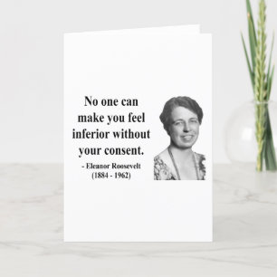 Carte Citation 1b de Eleanor Roosevelt