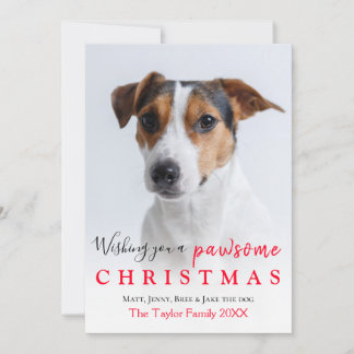 Carte Citation amusante Votre animal de compagnie Photo