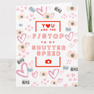 Carte Citation d'amour pour photographes