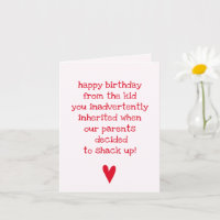 Citation d'anniversaire amusante pour Stepsiter ou