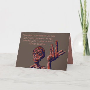 Carte citation de james baldwin