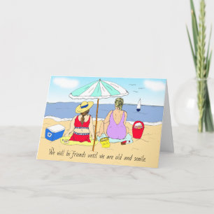 Carte Citation de l'âge médian Amicale amusante