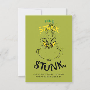 Carte Citation de Mister Grinch : Beurk Beurk Beurk