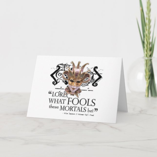 Carte Citation de rêve de la nuit d'été (Devant)