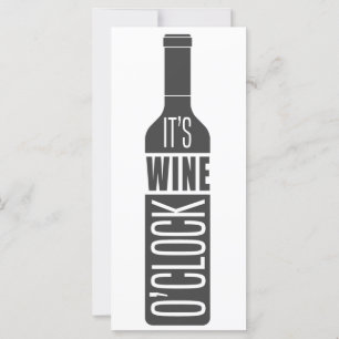 Carte Citation de vin personnalisée