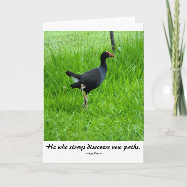 Carte Citation de voyage par Nils Kjær (Devant)