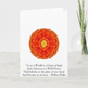 Carte Citation de William Blake