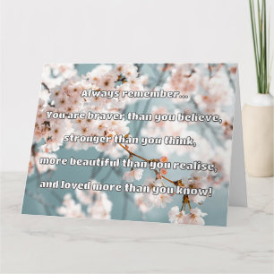 Carte Citation Empath Bravery Positive Encouragement