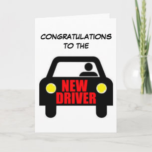 Carte Citation humoristique de nouveau conducteur