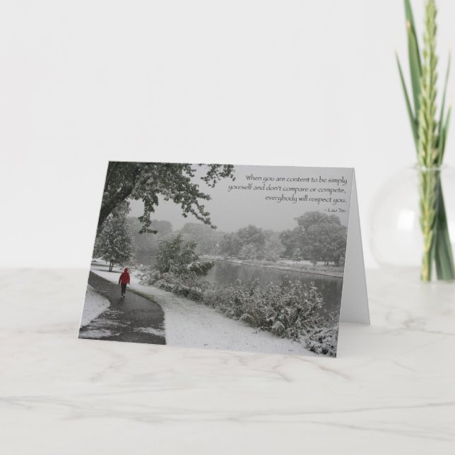 Carte Citation II de Tzu du Laotien (Devant)