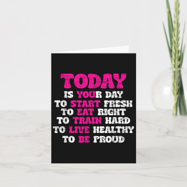 Carte Citation Motivation Gymnase Citation Motivation Fi (Devant)