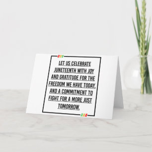 Carte Citations du 11° siècle, Liberté des Africains-Amé