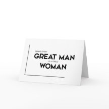 Citations MODERNES : derrière chaque grand homme