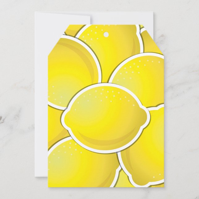 Carte Citron funky (Devant)