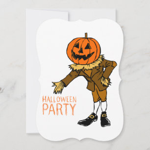 Carte Citrouille de la fête d'Halloween Guy Clip Art, Ha