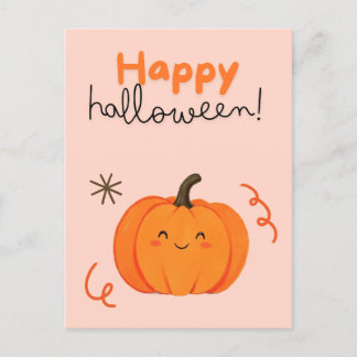 carte citrouille halloween