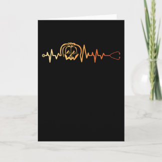 Carte Citrouille Halloween ECG