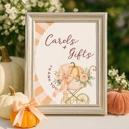 Carte citrouille Pink Bow Cartes & Cadeaux Tableau