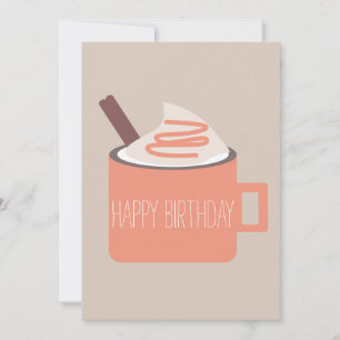 Carte Citrouille Spice Campfire Mug Anniversaire Ami