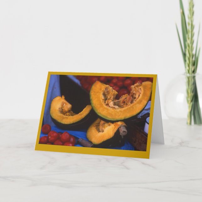 Carte "Citrouilles" (Devant)