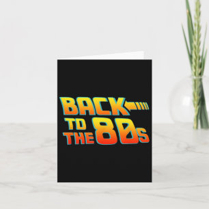 Carte Ck To The 80s - Costume Drôle Dress Party Idea Hal