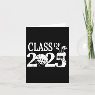 Carte Cl De 2025 Graduation Senior Golfer Golf Player Gr