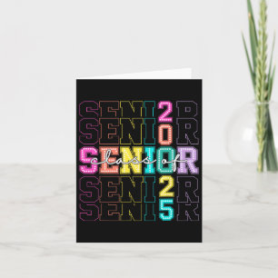 Carte Cl Of 2025 Senior 2025 Graduation Drôle Hommes Fem
