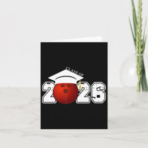 Carte Cl Senior De 2026 Graduation Bowling Graduate Cade