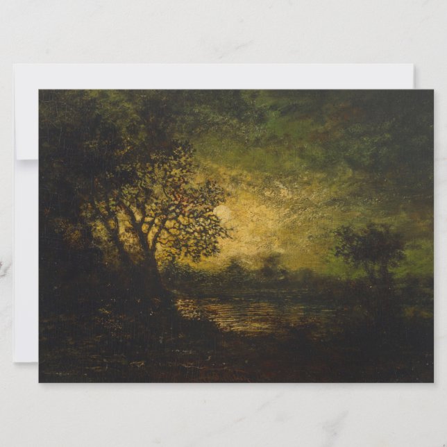 Carte Clair de lune (par Ralph Albert Blakelock) (Devant)