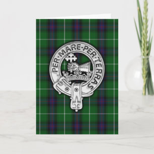 Carte Clan MacDonald de Isles Crest & Tartan
