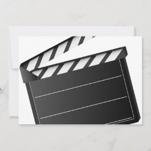 Carte Clappeur de film