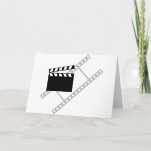 Carte clappeur de film hollywoodien