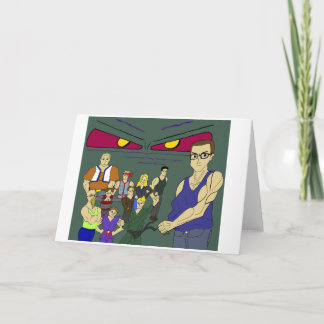 Carte classe anime café inspiré