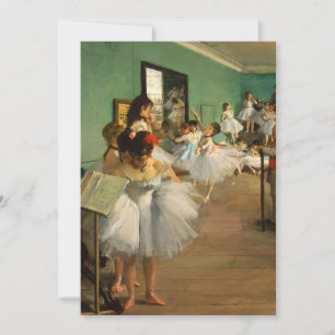 Carte Classe Danse   Edgar Degas