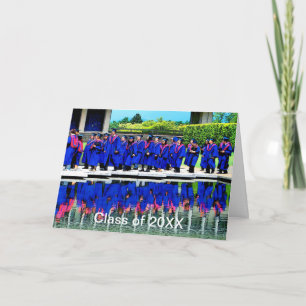 Carte Classe de diplôme de 20XX par Eau