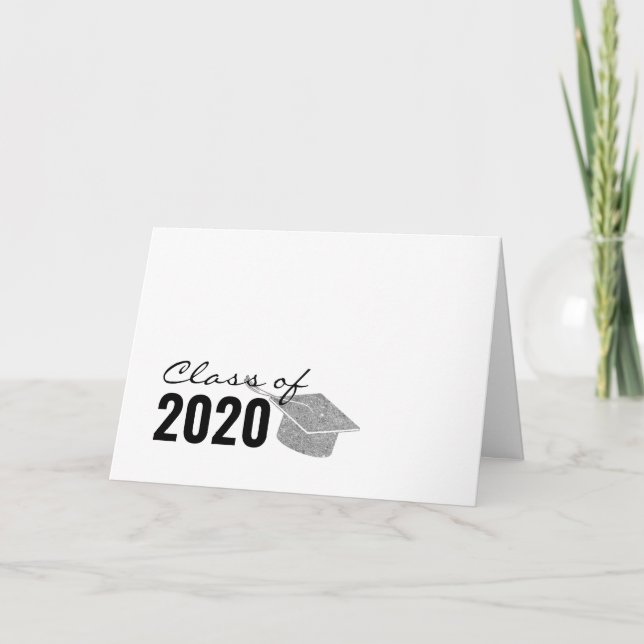 Carte Classe de Parties scintillant Silver Sparkle de 20 (Devant)