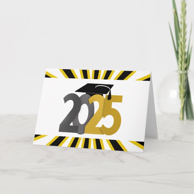 Carte Classe or et argent de 2025 (Devant)