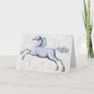 Carte classique Antique Illustrée Horse Note Card