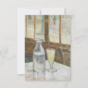 Carte Classique Van Gogh Café Paris Absinthe Art