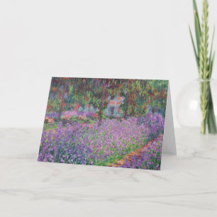 Carte Claude Monet  Le jardin de l'artiste à Giverny