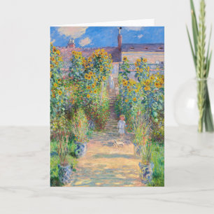 Carte Claude Monet - Le jardin de l'artiste à Vetheuil