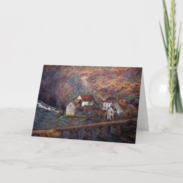 Carte Claude Monet - Le pont de Vervy (Devant)