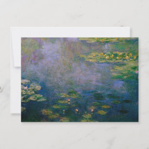 Carte Claude Monet - Lys d'eau