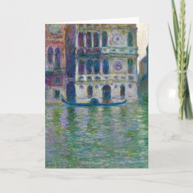 Carte Claude Monet - Palazzo Dario (Devant)