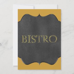 CARTE CLAVIER BISTRO SIGNER RESTAURANT GRAPHIQUE LOGO IC