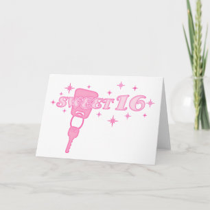 Carte Clé Sweet 16