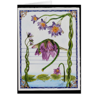 Carte - clef basse de Lakme