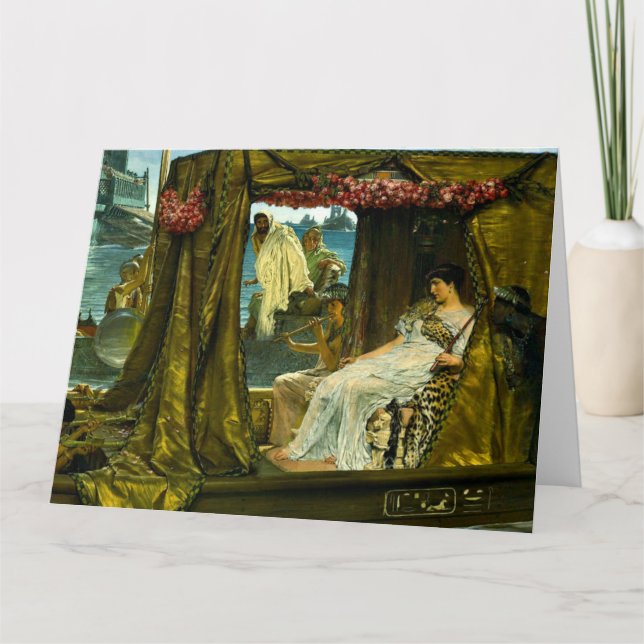 Carte Cléopâtre et Anthony 1883 (Devant)